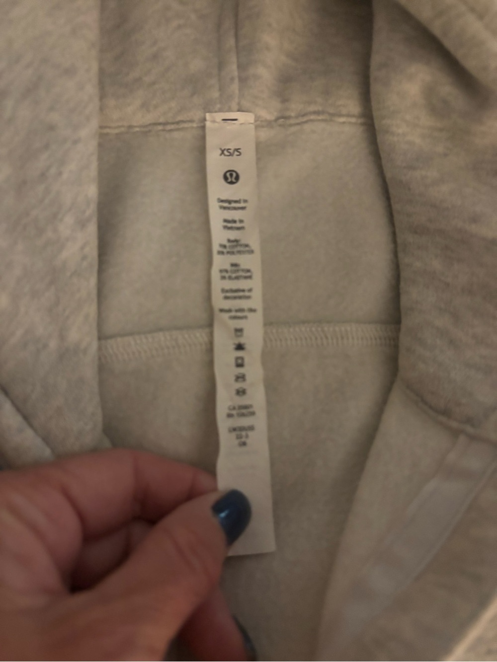 Lululemon XS/S Light Scuba Hoodie